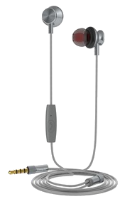 M1I Kit Pieton Intras Stereo Aluminium Gris Anthracite