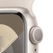 Watch Series 9 GPS, boitier en aluminium de 41 mm avec boucle en caoutchouc, Beige, M/L