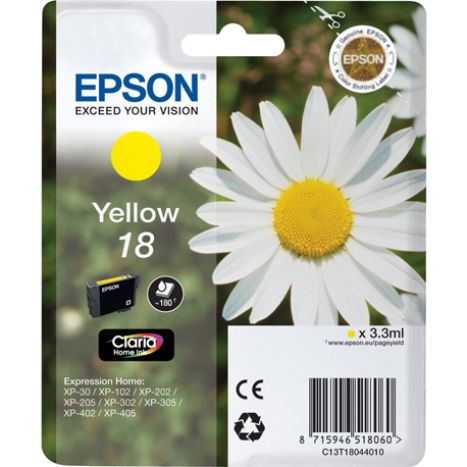 Epson Cartouche T1804 Jaune - vue 3