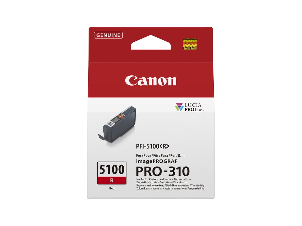 Canon PFI 5100 PM 14.4 ml photo original boîte de suspension réservoir d'encre pour imagePROGRAF PRO 310 - vue 3
