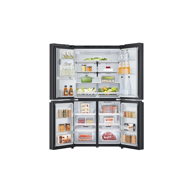 Lg Réfrigérateur américain 91cm total no frost acier GMF960EV4E - vue 4