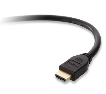 Belkin HDMI Type A, M/M, 3m câble HDMI HDMI Type A (Standard) Noir