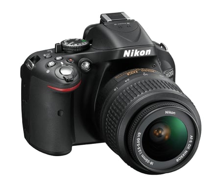 Nikon D5200 Boîtier d'appareil-photo SLR 24,1 MP CMOS 6000 x 4000 pixels Noir