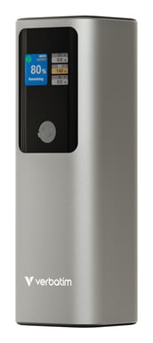 Verbatim 32269 banque d'alimentation électrique Lithium-Ion (Li-Ion) 27000 mAh Gris - Neuf