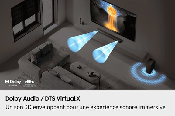 Samsung Barre de son B-Series HW-B460F 2025