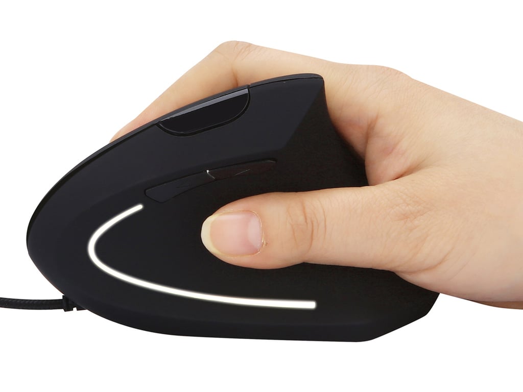 Sandberg Souris Verticale Filaire - 630-14 - Noir - Réduit les douleurs - Garantie 5 ans - vue 3