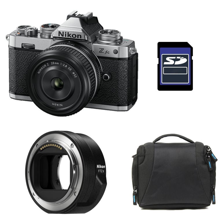 NIKON Z fc + Z 28mm f2.8 SE + Sac + Carte SD 8 Go + Adaptateur FTZ II Neuf - vue 1
