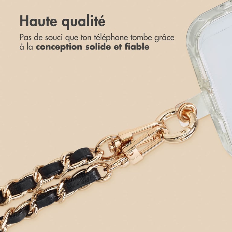 imoshion Ensemble de cordons de téléphone en cuir PU – Neuf - vue 5