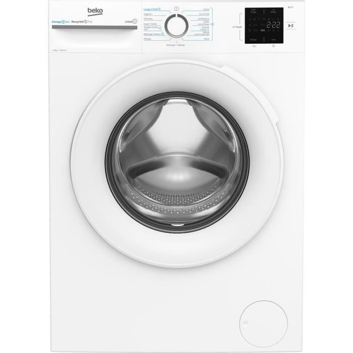 Lave linge hublot BEKO LLFT39411 9 kg Induction L60cm 1400 trsmin Classe A - vue 3