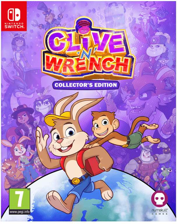 Clive 'n' Wrench Collector' Edition Nintendo SWITCH Neuf