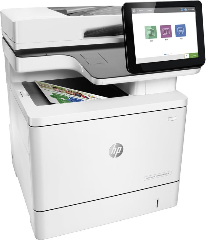 HP Color LaserJet Enterprise Flow M578dn - vue 9