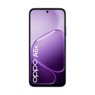 Smartphone OPPO A6x (5G) 128 GB Violeta Resistente al Agua y a los Golpes, Pantalla 120 Hz, Batería de Larga Duración