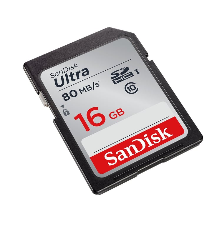 SANDISK Ultra Sdhc 80Mb - vue 3