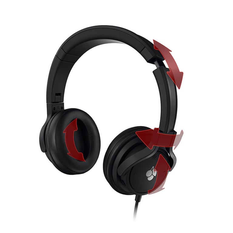 CHERRY JA 2200 Casque Avec fil Arceau Jouer Neuf - vue 3