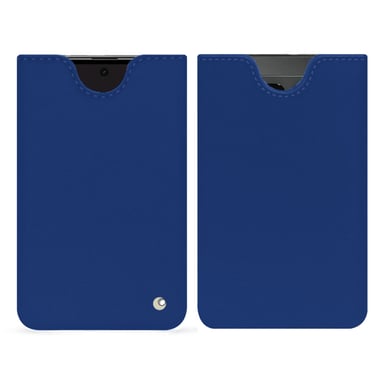 Pochette cuir Google Pixel Fold -  - Bleu - Cuir lisse