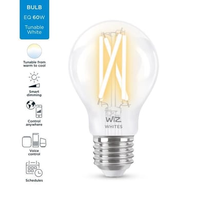Bombilla WiZ Connected Blanco variable E27 60W