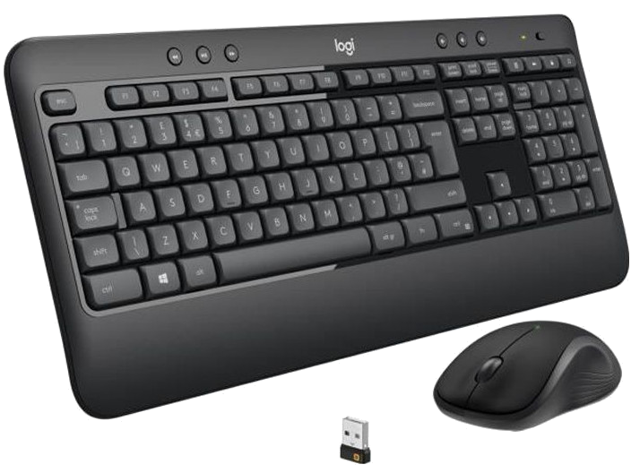LOGITECH - Pack clavier souris MK540 - Noir