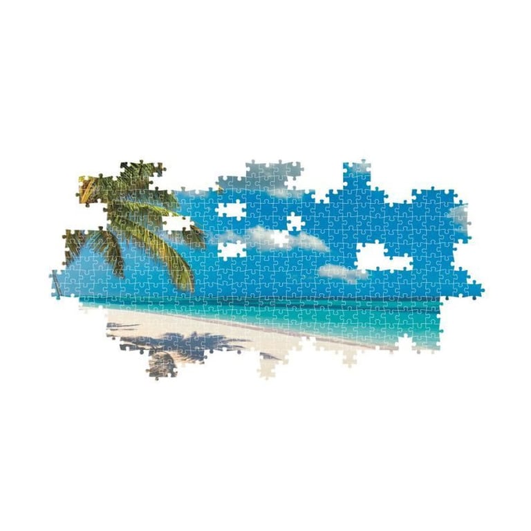 Puzzle Compact 1000 pièces Panorama : Balançoire au bord de 'océan Clementoni Puzzles - vue 7