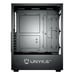 UNYKAch Gaming Mir 100 Desktop Nero, Trasparente