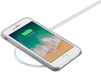 Base di ricarica wireless universale Qi (7,5W/10W), argento metallizzato