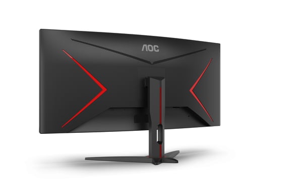 AOC G2 CU34G2XE/BK LED display 86,4 cm (34'') 3440 x 1440 pixels Wide Quad HD LCD Noir, Rouge