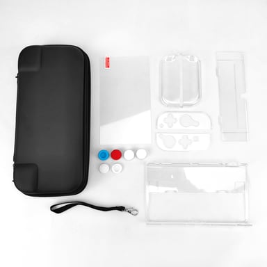 Boîtier Nintendo Switch OLED avec accessoires