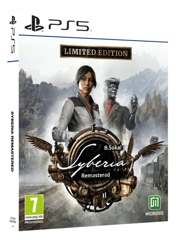 Syberia Remastered Limited Edition PS5 - vue 4