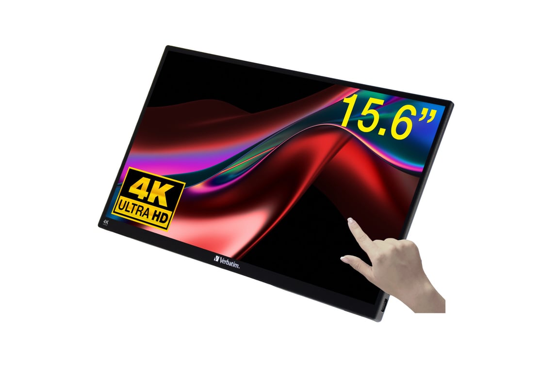Moniteur Verbatim PMT 15 4K 32238 Neuf - vue 2