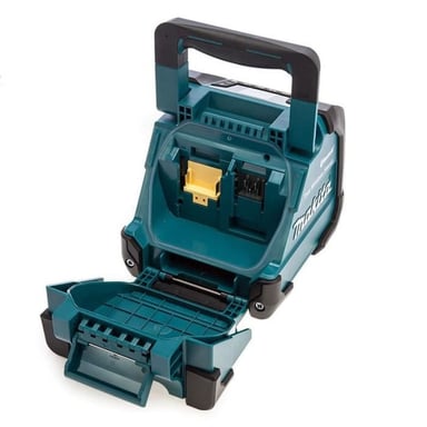 Makita DMR203 Altoparlante portatile e per feste Altoparlante stereo portatile nero, blu