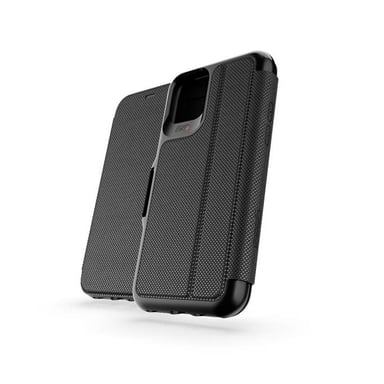 GEAR4 Oxford Eco coque de protection pour téléphones portables 14,7 cm (5.8'') Folio Noir
