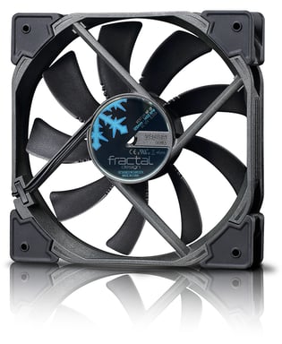 Fractal Design Venturi HP-14 PWM Boitier PC Ventilateur 14 cm Noir, Gris - Neuf Gris - vue 2