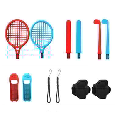 Accesorios Nintendo Switch para juegos deportivos 12 piezas MultiColor