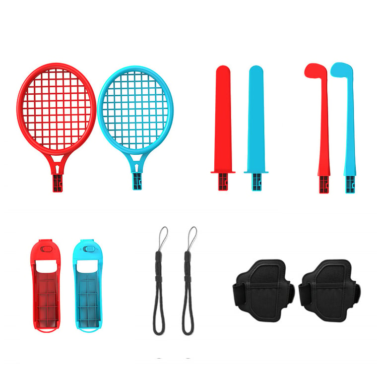 Ensemble d'accessoires de sport Switch Nintendo Switch jeux de sport 12 pièces MultiColor - Neuf