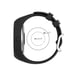 Bracciale Polar M200 in silicone Nero