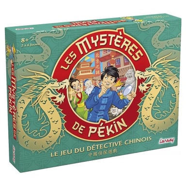 Juego de mesa Misterios de Pekín - Investigación y rompecabezas cautivadores