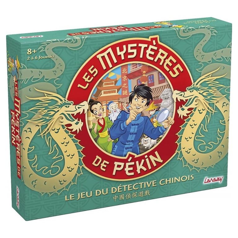 Jeu de société Les Mystères de Pékin - Enquête et énigmes captivantes - Neuf