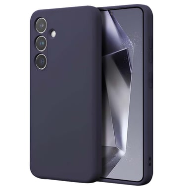 Crong Funda para Samsung Galaxy S24 de silicona suave a prueba de golpes Violeta