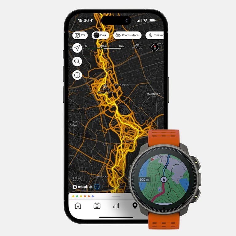 Suunto Vertical Solar 3 56 cm 1.4 Matricielle 49 mm 280 x 280 pixels Écran tactile GPS satellite Neuf - vue 3