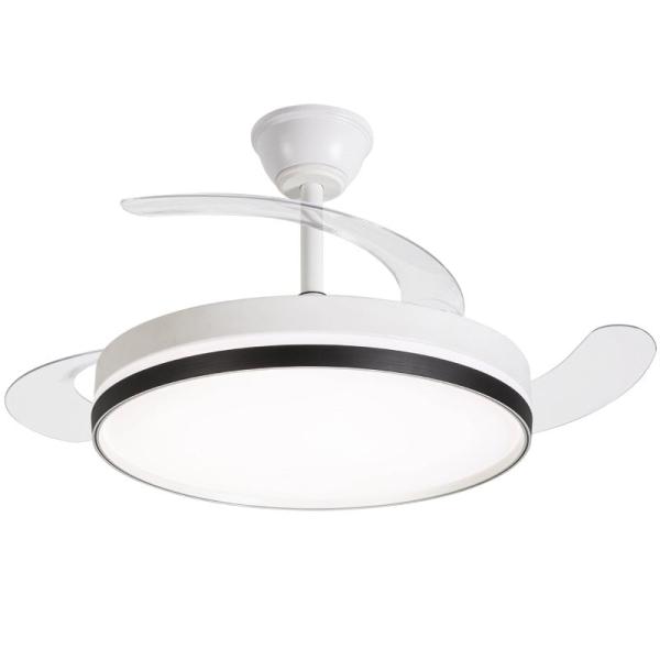 Ventilateur de Plafond avec Lumière Daewoo DW5009 106cm 6 Vitesses Pales Rétractables Télécommande - vue 2