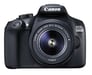 Canon EOS 1300D + EF-S 18-55 DC III Kit d'appareil-photo SLR 18 MP CMOS 5184 x 3456 pixels Noir
