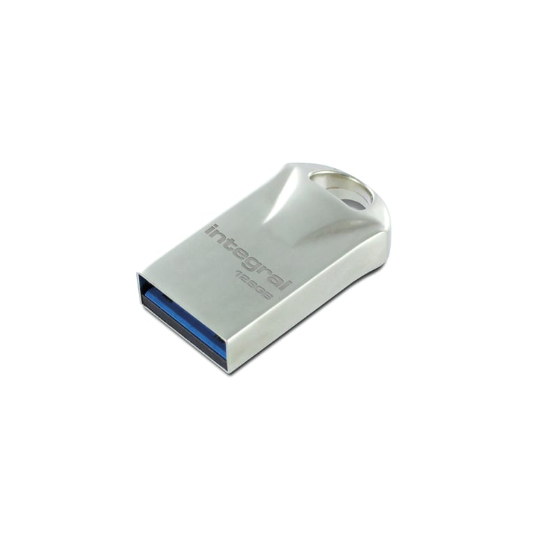 Integral INFD128GBFUS3.0 lecteur USB flash 128 Go USB Type-A 3.2 Gen 1 (3.1 Gen 1) Argent - Neuf