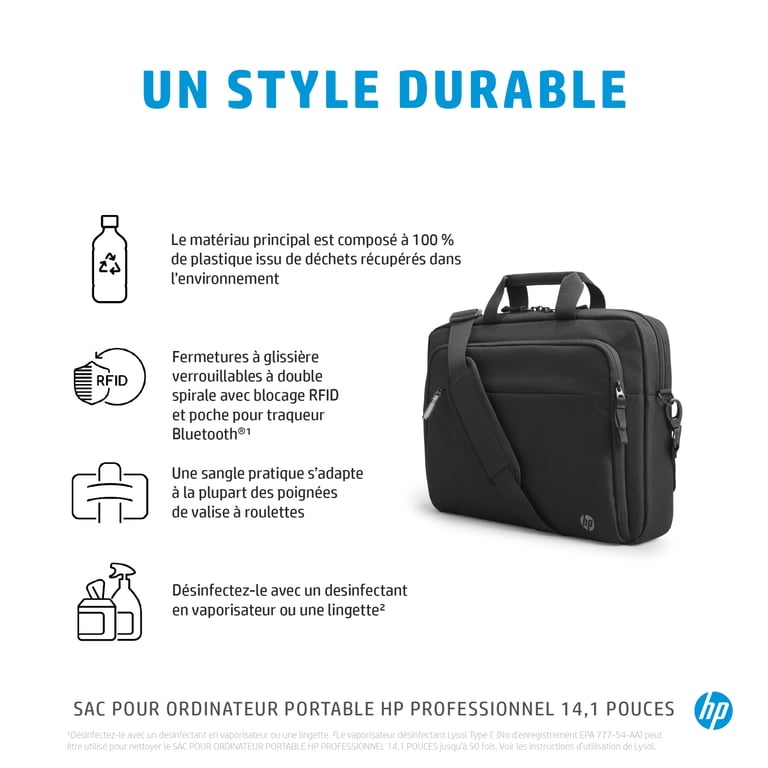 HP Sacoche portable Professional 14.1 - vue 3