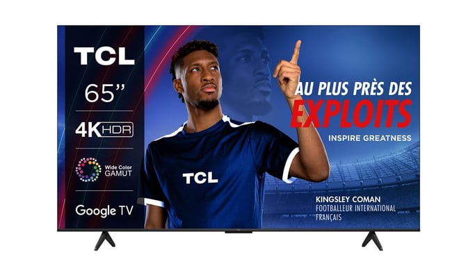 TCL P75 65P755 Televisor 165,1 cm (65'') 4K Ultra HD Smart TV Wifi Titanio