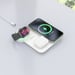 AISENS ASCH-15W4WC061-W chargeur d'appareils mobiles Casques, Smartphone, Smartwatch Blanc USB Recharge sans fil Intérieure