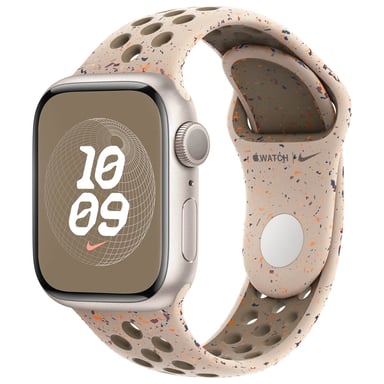 Nike Sport Band pour Apple Watch Series 1 á 9 / SE (38/40/41 mm) | Series 10 (42 mm) - Taille S/M - Desert Stone