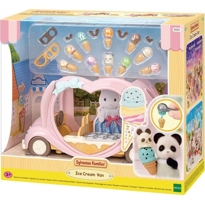 Sylvanian Family 5651 : Le marchand de glace ambulant Epoch d'enfance - vue 6