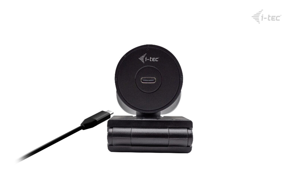 Webcam i-tec SOLOMON 700 STREAM – 4K UHD, Anneau LED, Autofocus - vue 3