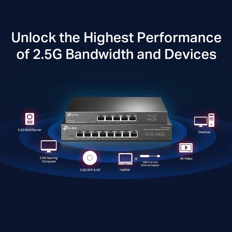 TP LINK TL SG105 M2 - vue 4