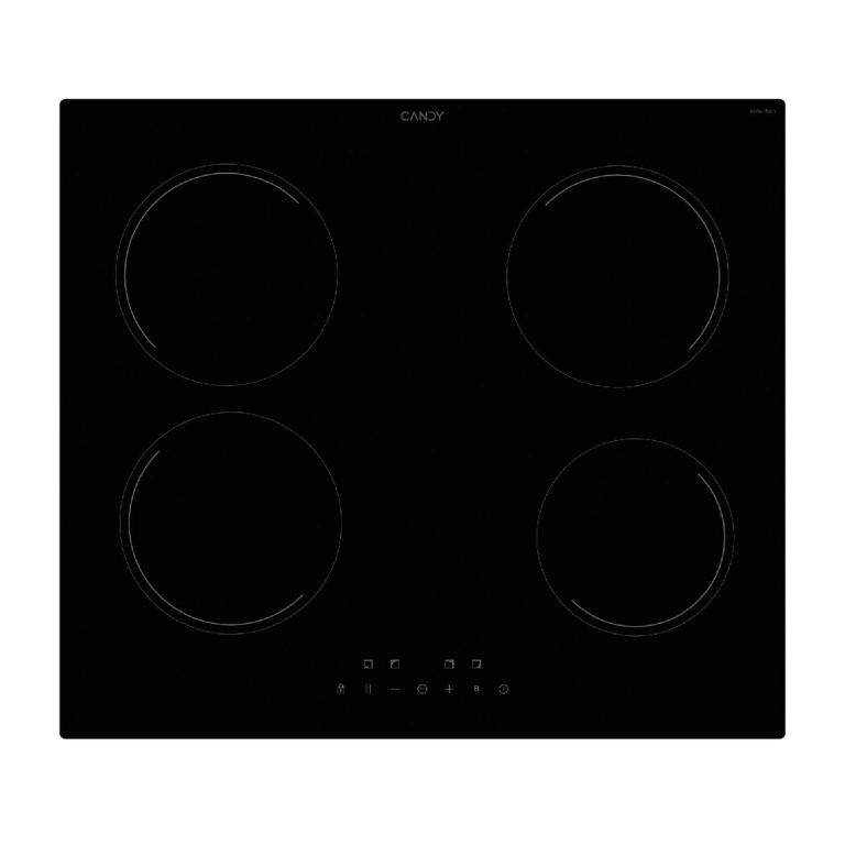 FR: Plaque à Induction Candy 4 Zones CDII647CCAR2 Neuf