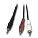 Connectland 0106064 cable de audio 5 m 3,5mm 2 x RCA Negro, Rojo, Blanco